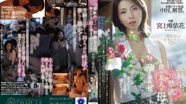 DLDSS-540 · 수험 기간, 한 달 동안 금욕하던 내가 친구 어머니를 임신시켜 버렸다. 미야가미 유이카